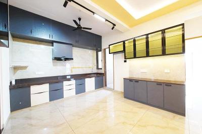 Kitchen Image of 2673 Sq.ft 3 BHK Apartment / Flat for sale in Arham Heights, Sargasan Gandhinagar for Rs. 13500000