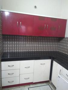 Kitchen Image of 750 Sq.ft 1 BHK Builder Floor for rent in Sector 4 Gurgaon for Rs. 12000