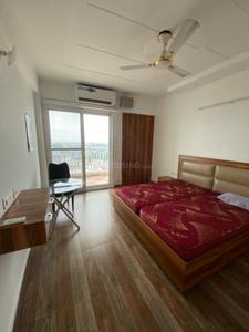 Bedroom Image of 1500 Sq.ft 3 BHK Apartment / Flat for rent in Omkar Royal Nest Lotus, Greater Kailash Jammu for Rs. 40000