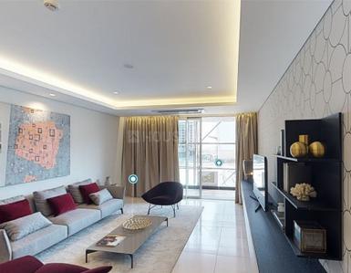 Hall Image of 3400 Sq.ft 4 BHK Apartment / Flat for sale in Panchshil Towers, Kharadi Pune for Rs. 49500000