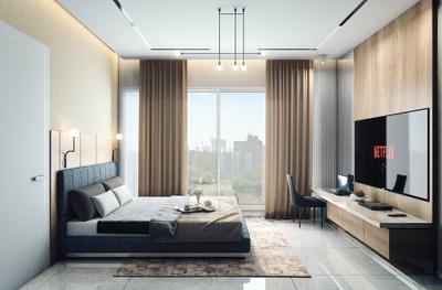 Bedroom Image of 1919 Sq.ft 4 BHK Apartment / Flat for sale in Mahalunge Pune for Rs. 15800000