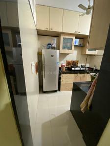 Kitchen Image of 800 Sq.ft 1.5 BHK Apartment / Flat for rent in Omkar Raga, Chembur Mumbai for Rs. 60000