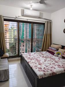 Bedroom Image of 800 Sq.ft 2 BHK Apartment / Flat for rent in ACME Ozone, Thane West Thane for Rs. 41000