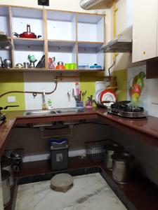 Kitchen Image of 800 Sq.ft 1 BHK Apartment / Flat for rent in Sector 47 Noida for Rs. 17000
