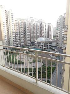 Balcony Image of 400 Sq.ft 1 BHK Apartment / Flat for rent in Supertech Ecociti, Sector 137 Noida for Rs. 19500
