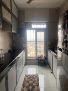 Kitchen Image of 1850 Sq.ft 3 BHK Apartment / Flat for rent in Proviso Sai Proviso Aashlesha, Kopar Khairane Navi Mumbai for Rs. 85000