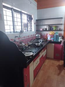 Kitchen Image of 1000 Sq.ft 2 BHK Independent House for rent in Godse Nagar Belagavi for Rs. 11000