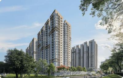 Image of 1360 Sq.ft 2 BHK Apartment / Flat for sale in Indis Viva City, Kondapur, Hyderabad for Rs. 12576400