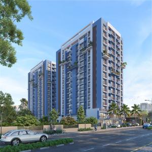 Image of 1107 Sq.ft 2 BHK Apartment / Flat for sale in Althan, Surat for Rs. 4391000