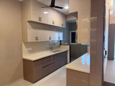 Kitchen Image of 1740 Sq.ft 3 BHK Apartment / Flat for rent in L And T Raintree Boulevard, Sahakara Nagar Bengaluru for Rs. 70000