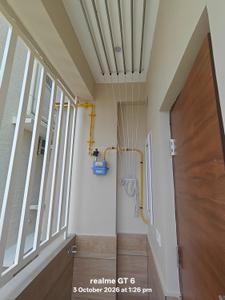 Balcony Image of 1206 Sq.ft 2 BHK Apartment / Flat for rent in Byatarayanapura CMC And OG Part Bengaluru for Rs. 32000