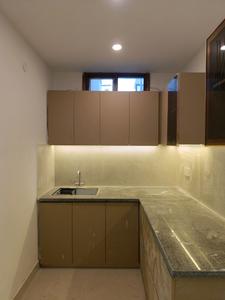 Kitchen Image of 675 Sq.ft 2 BHK Apartment / Flat for sale in Chhattarpur New Delhi for Rs. 6500000