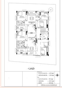 Image of 1377 Sq.ft 3 BHK Apartment / Flat for sale in Madipakkam, Chennai for Rs. 13081000