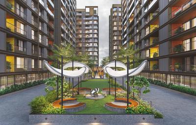 Image of 2214 Sq.ft 3 BHK Apartment / Flat for sale in Sargasan, Gandhinagar for Rs. 9471000