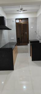 Kitchen Image of 380 Sq.ft 1 BHK Builder Floor for rent in Kripa Serene, Vikhroli East Mumbai for Rs. 33000