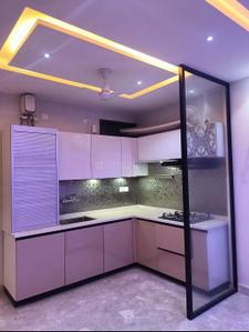 Kitchen Image of 1000 Sq.ft 2 BHK Builder Floor for rent in Subhash Nagar New Delhi for Rs. 38000