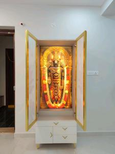 Pooja Room Image of 2000 Sq.ft 3 BHK Apartment / Flat for rent in Kondapur Hyderabad for Rs. 42000