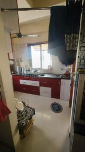 Kitchen Image of 627 Sq.ft 1 BHK Apartment / Flat for sale in Undera Vadodara for Rs. 1900000