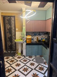 Kitchen Image of 550 Sq.ft 2 BHK Builder Floor for sale in Shahdara New Delhi for Rs. 2500000