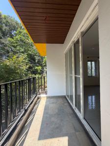 Balcony Image of 2400 Sq.ft 3 BHK Apartment / Flat for rent in Maruthi Sevanagar Bengaluru for Rs. 70000