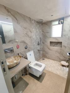 Bathroom Image of 1050 Sq.ft 3 BHK Apartment / Flat for rent in Navkar Paradise, Borivali West Mumbai for Rs. 87000