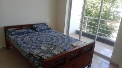 Bedroom Image of 1050 Sq.ft 2 BHK Apartment / Flat for rent in Matha Guru Residency, Padubidri Udupi for Rs. 18000