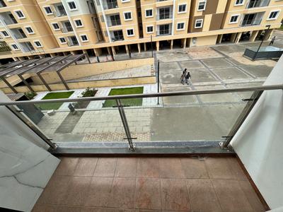 Balcony Image of 935 Sq.ft 2.5 BHK Apartment / Flat for rent in Nambiar Millennia, Anekal Bengaluru for Rs. 35000