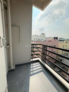 Balcony Image of 600 Sq.ft 1 BHK Builder Floor for rent in Mahadevapura Bengaluru for Rs. 26999