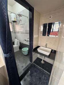 Bathroom Image of 400 Sq.ft 1 RK Apartment / Flat for rent in Aalaya Building Dreams Hill View, J P Nagar Mysore for Rs. 14000