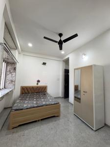 Bedroom Image of 200 Sq.ft 1 RK Builder Floor for rent in Mahalakshmi Nagar Indore for Rs. 9500