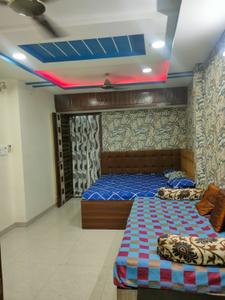 Bedroom Image of 1000 Sq.ft 2.5 BHK Builder Floor for rent in Vijay Nagar Indore for Rs. 28000