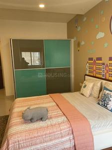Bedroom Image of 2500 Sq.ft 4 BHK Apartment / Flat for rent in Rishita Manhattan, Gomti Nagar Extension Lucknow for Rs. 44000
