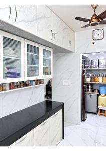 Kitchen Image of 1360 Sq.ft 3 BHK Apartment / Flat for sale in Shivalik Sanjay Tower, Satellite Ahmedabad for Rs. 10500000