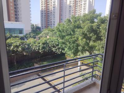 Balcony Image of 1610 Sq.ft 3 BHK Apartment / Flat for rent in Mahindra Aura, Sector 110A Gurgaon for Rs. 44500