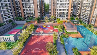 Image of 1081 Sq.ft 3 BHK Apartment / Flat for sale in Salarpuria Inspire Phase 1, New Town, Kolkata for Rs. 15000000