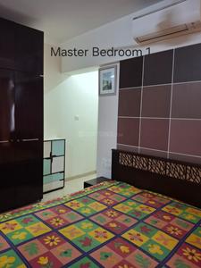 Bedroom Image of 1400 Sq.ft 3 BHK Apartment / Flat for rent in Unique Aspen Garden Phase 17th and 18th floor, Goregaon East Mumbai for Rs. 95000