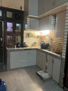Kitchen Image of 800 Sq.ft 2 BHK Builder Floor for rent in Sector 62A Noida for Rs. 15000