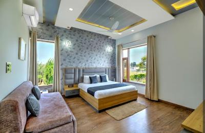 Bedroom Image of 1100 Sq.ft 3 BHK Apartment / Flat for rent in Panam Agrim Heights, Bholav Bharuch for Rs. 21000