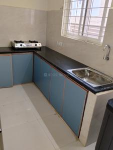 Kitchen Image of 550 Sq.ft 1 BHK Builder Floor for rent in Hitech City Hyderabad for Rs. 25000
