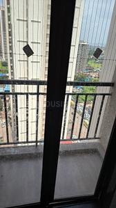 Balcony Image of 1090 Sq.ft 2 BHK Apartment / Flat for rent in National Trinity Paradise Phase 1, Shilphata Thane for Rs. 17500