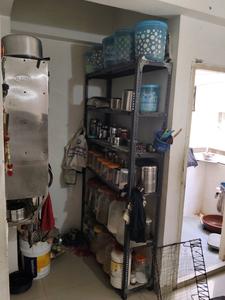 Kitchen Image of 1125 Sq.ft 2 BHK Apartment / Flat for sale in B Anand Square, Tragad Ahmedabad for Rs. 4500000