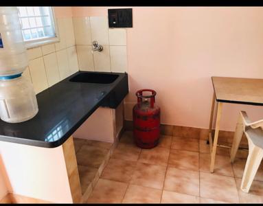 Kitchen Image of 650 Sq.ft 1 RK Apartment / Flat for rent in Wilson Garden Bengaluru for Rs. 8000