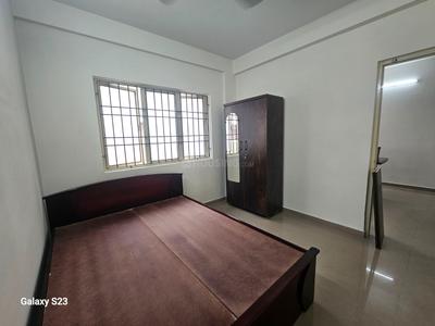 Bedroom Image of 1062 Sq.ft 3 BHK Apartment / Flat for rent in Provident Cosmo City, Pudupakkam Chennai for Rs. 26000