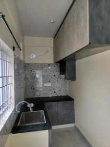 Kitchen Image of 600 Sq.ft 2 BHK Independent House for rent in Hebbal Bengaluru for Rs. 17000