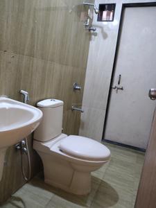 Common Bathroom Image of 1000 Sq.ft 2 BHK Apartment / Flat for sale in Vankvanis Residency, Kharghar Navi Mumbai for Rs. 9500000