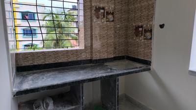 Kitchen Image of 450 Sq.ft 1 BHK Apartment / Flat for sale in Paschim Putiary Kolkata for Rs. 1700000