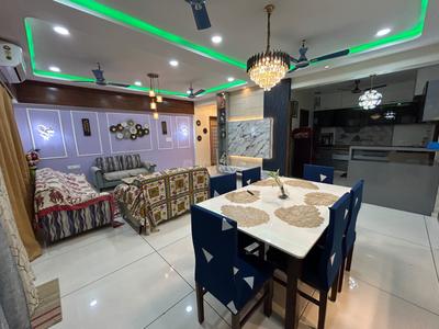 Hall Image of 2150 Sq.ft 3 BHK Apartment / Flat for rent in Darshanam Club Life, Undera Vadodara for Rs. 45000