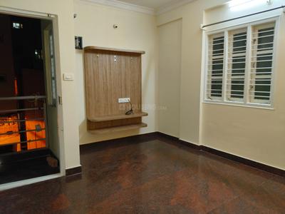 Bedroom Image of 650 Sq.ft 1 BHK Builder Floor for rent in HSR Layout Bengaluru for Rs. 19000