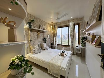 Bedroom Image of 1325 Sq.ft 3 BHK Apartment / Flat for sale in Thakurli Thane for Rs. 9275000