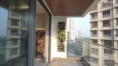 Balcony Image of 1500 Sq.ft 3 BHK Apartment / Flat for sale in Godrej Five Gardens, Matunga East Mumbai for Rs. 107500000